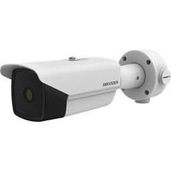 Hikvision thermal DS-2TD2137T-4/QY Alarme audio anticorrosivo termográfico da câmera 384×288 4.4mm Hikvision da bala…