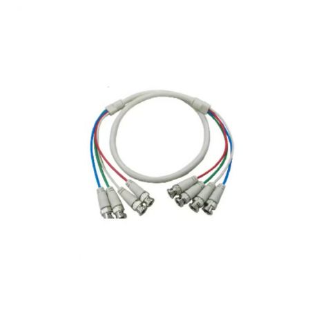 Airspace SAM-4919 100 cm cable with 4 male BNC ports on each end