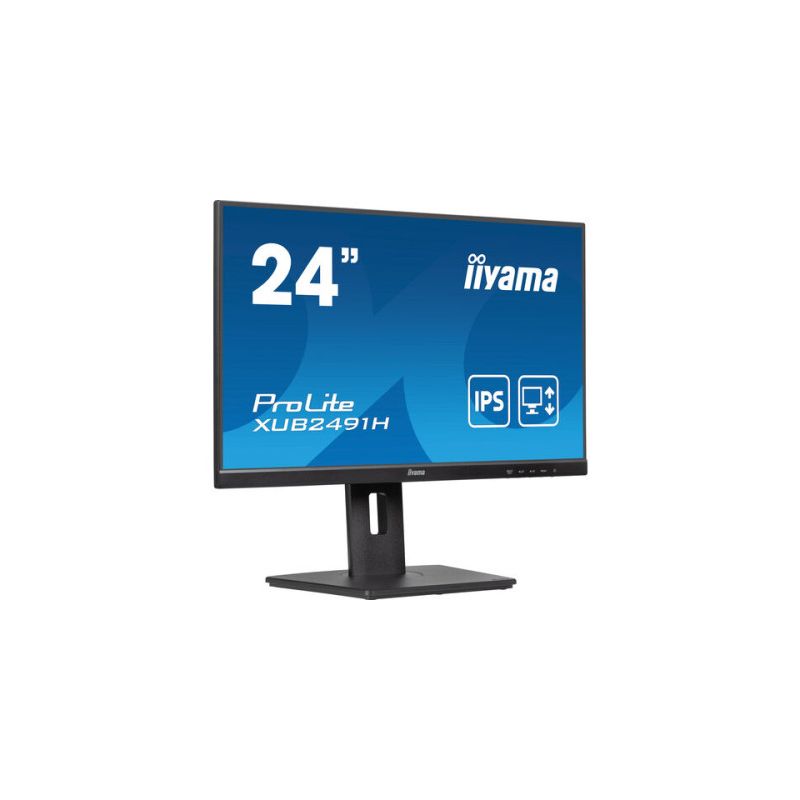 IIYAMA XUB2491H-B1 With its sleek edge-to-edge design, the ProLite XUB2491H is perfect for…