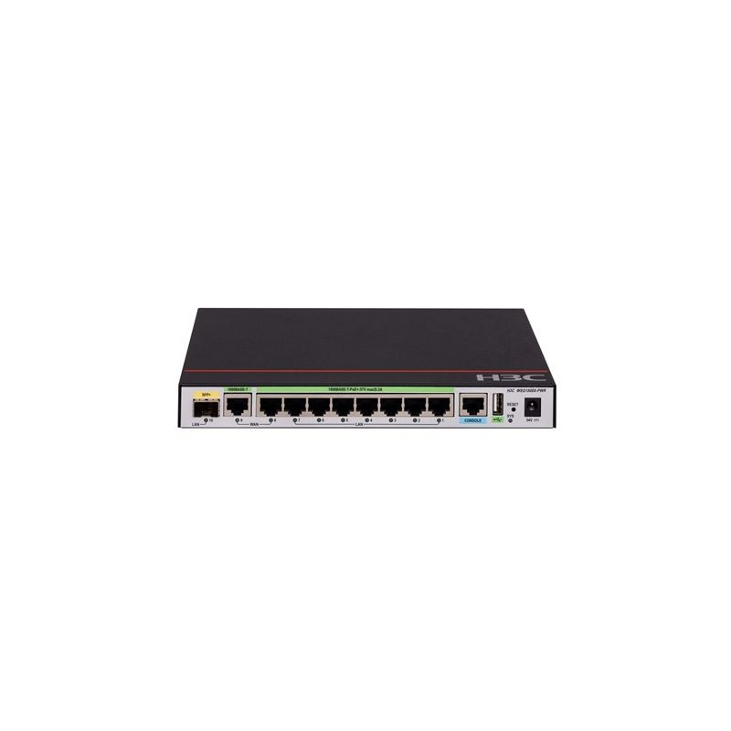 H3C 9801A5NN O gateway multisserviço integrado sem fio H3C WSG1808X-PWR foi bem projetado e…