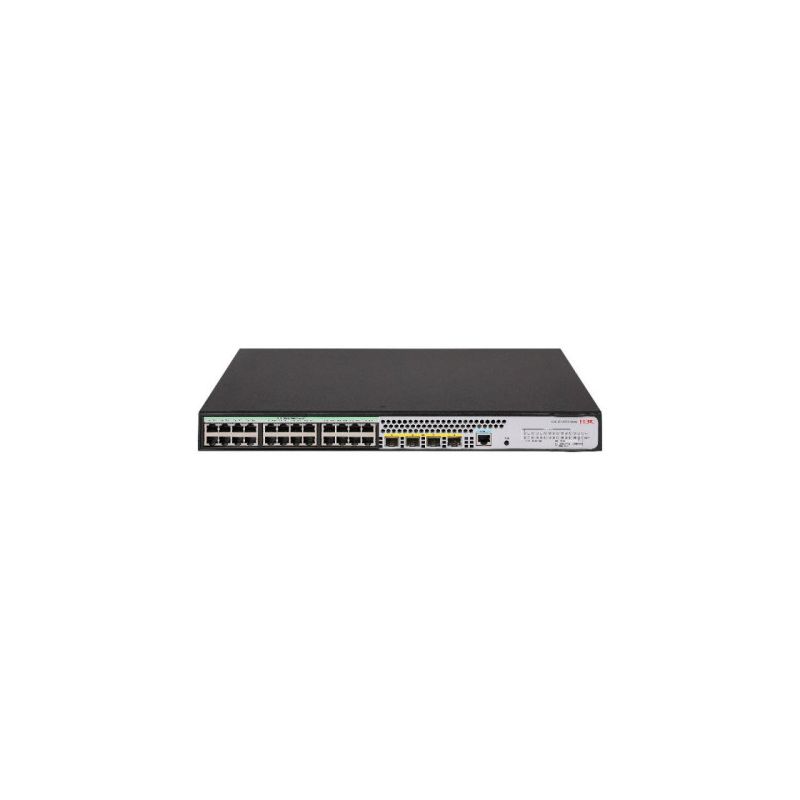 H3C 9801A41H H3C LS-5120V3-28P-PWR-LI-GL. H3C L3 manageable PoE switch. 24 Gigabit PoE+ ports