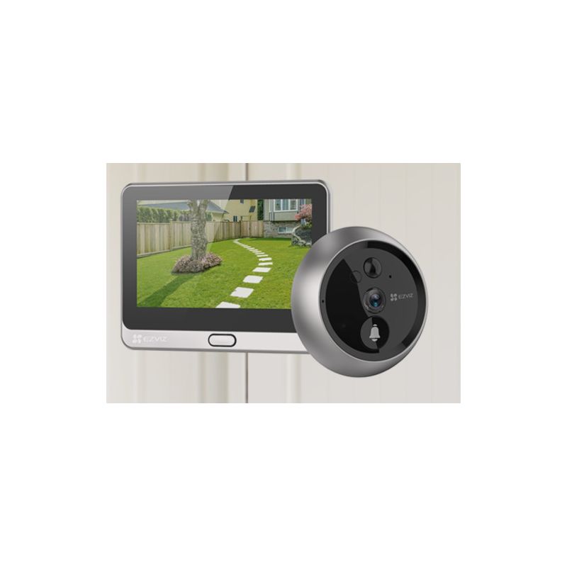 EZVIZ CS-DP2-R100-6E3WPFBS Melhor resolução significa segurança ainda maior, identificando…