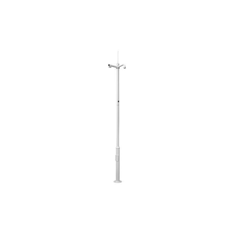 Bysecur BSCPOLE35W 3.5 meter white detachable CCTV mast