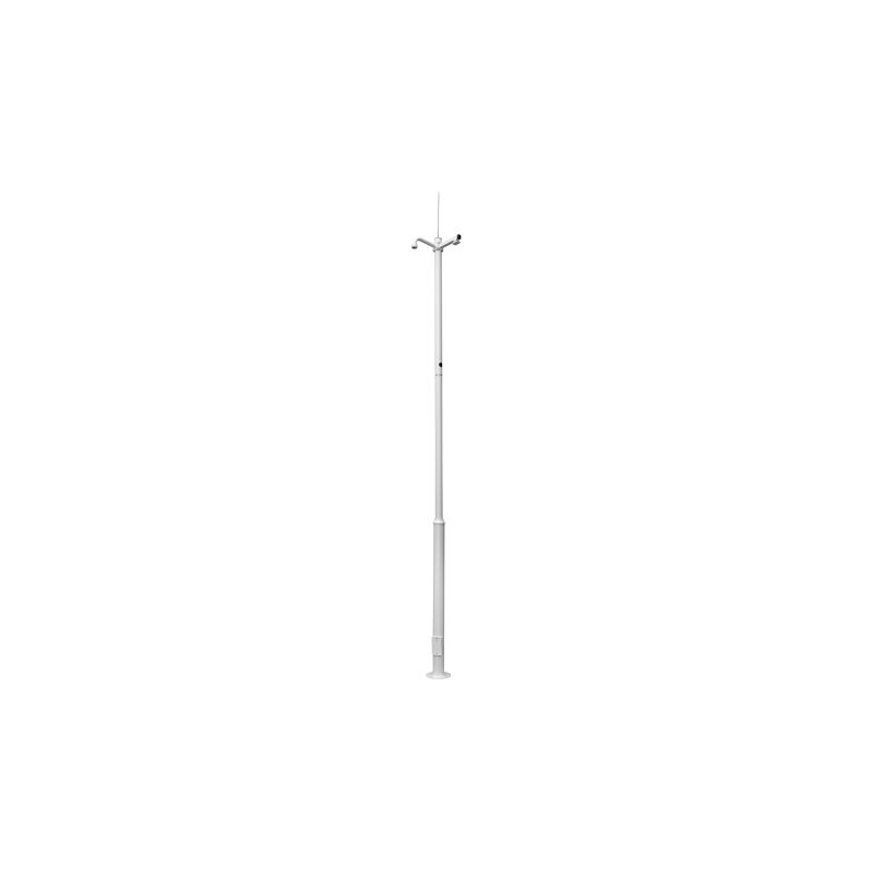 Bysecur BSCPOLE45W Mât détachable pour CCTV de 4,5 mètres de couleur blanche