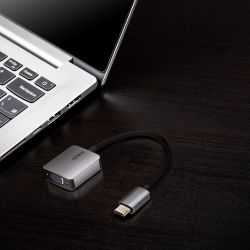 ATEN UC3002A-AT O UC3002A é um adaptador USB-C para VGA que permite transferir vídeo de seu…