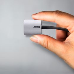 ATEN UC3002A-AT O UC3002A é um adaptador USB-C para VGA que permite transferir vídeo de seu…