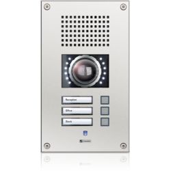 COMMEND C-WS201VICM.C Vandal-proof wall-mounted IP station with a call button, integrated colour…