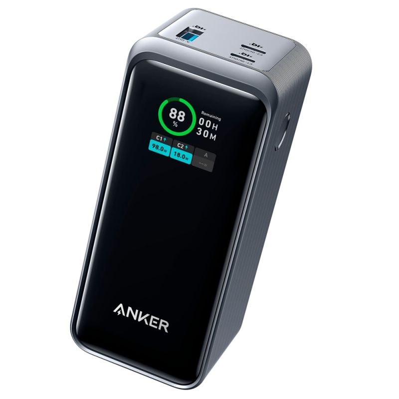 Anker ANK-1336-B - Anker Power bank con pantalla, Capacidad 20000mAh ,…