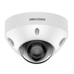 Hikvision solutions DS-2CD3586G2-IS(2.8MM)(H)(EF) Cámara minidomo IP 8MP 2.8mm Acusense IR30 E/S Audio Alarma MIC IP67…