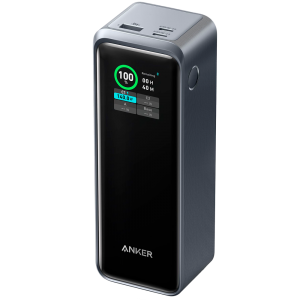 Anker ANK-1340-PRIME-B - Anker Power Bank con pantalla LCD, Capacidad 27650mAh…