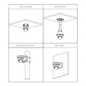 Dahua HAC-HDW1200TLM-IL-A-0280B-S6-B Domo HDCVI 4EN1 2M 1080P…