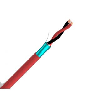 Bysecur BSC15100CI Bobina 100m Cable Incendio SOZ1-K (AS+) PH120 2x1,5mm² Cca 300/500V