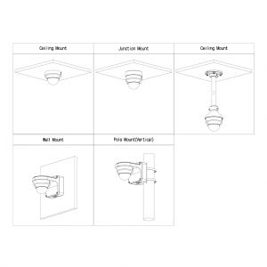 Dahua IPC-HDBW3841R-ZS-S2 Dôme IP H265 8M DN SMART WDR…