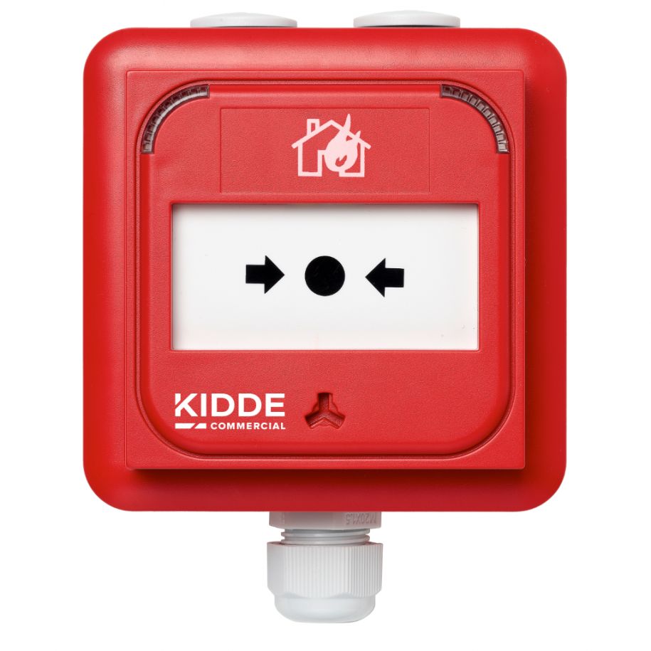 Kidde commercial KE-DM3110R-IP Botão analógico inteligente com…