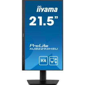 IIYAMA XUB2293HSU-B7 21.5'' 3-Sided Borderless IPS Monitor with USB Hub, 100Hz Refresh Rate and…