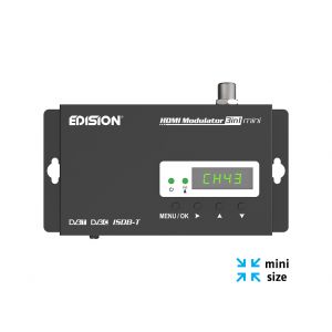 Edision Mini HDMI Modulator 3in1 to DVB-T DVB-C ISDB-T