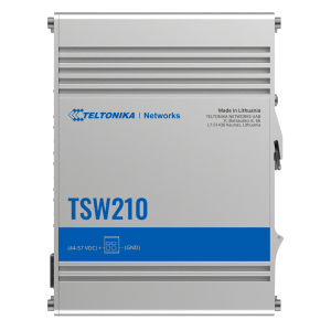 Teltonika TK-TSW210 - Teltonika Switch No gestionable Industrial, 8 puertos…