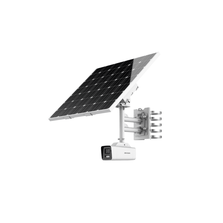 Hikvision solutions DS-2XS6A46G1-IZS/C36S80(2.8-12MM) 4MP 2.8-12mm Solar Powered 4G Bullet Camera Kit