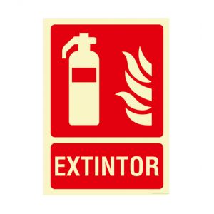 Bysecur BSCEX101 Fire Extinguisher Signage Poster