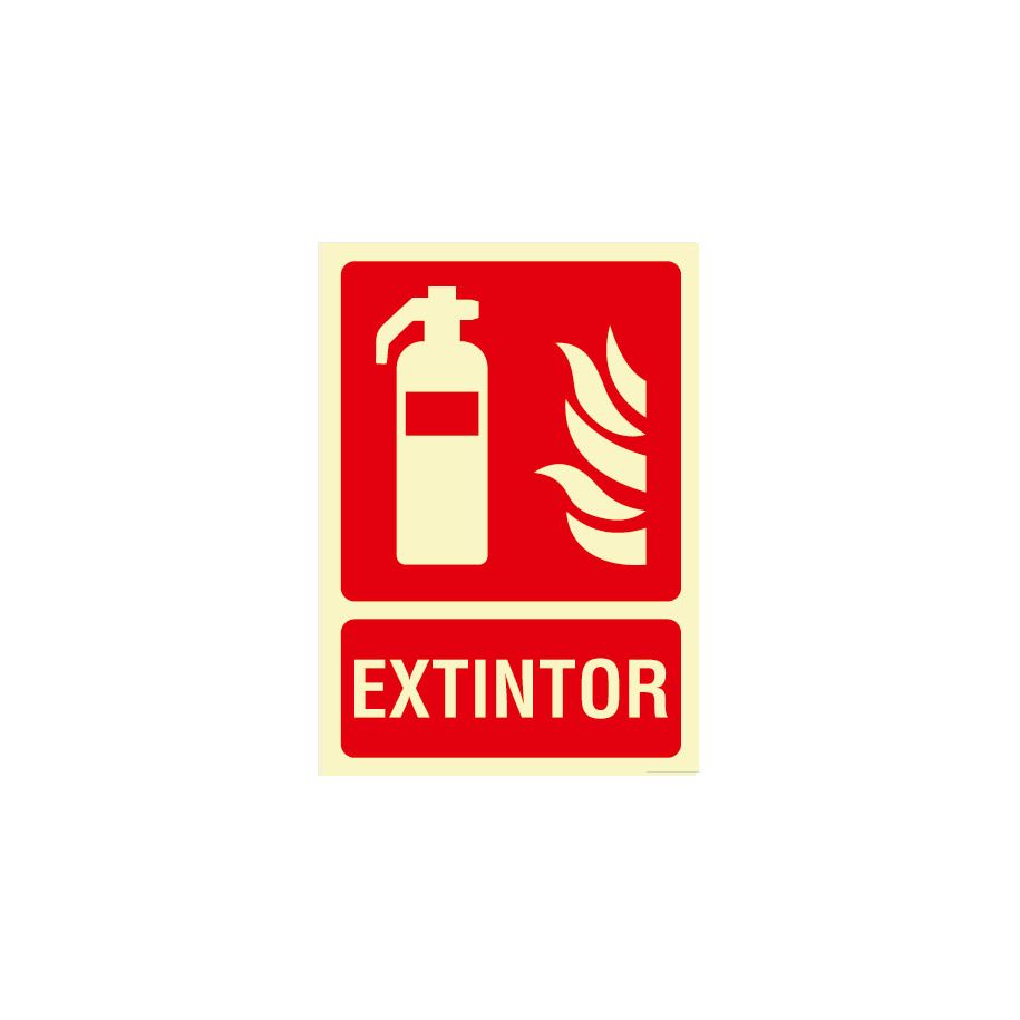 Bysecur BSCEX101 Fire Extinguisher Signage Poster