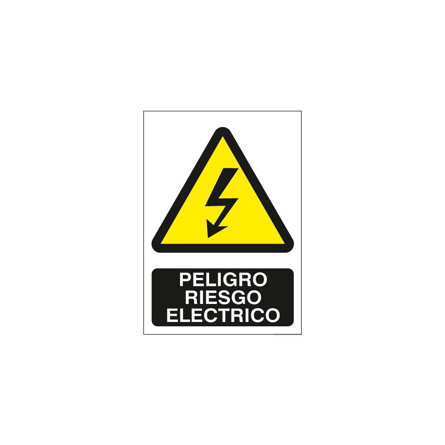 Bysecur BSCAP319 Cartaz de sinalização de perigo de risco elétrico