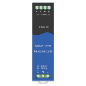 Reyee RG-NIS-PA120-54 - Fuente de alimentación Industrial Reyee, Salida DC 54…