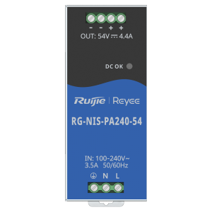 Reyee RG-NIS-PA240-54 - Fuente de alimentación Industrial Reyee, Salida DC 54…