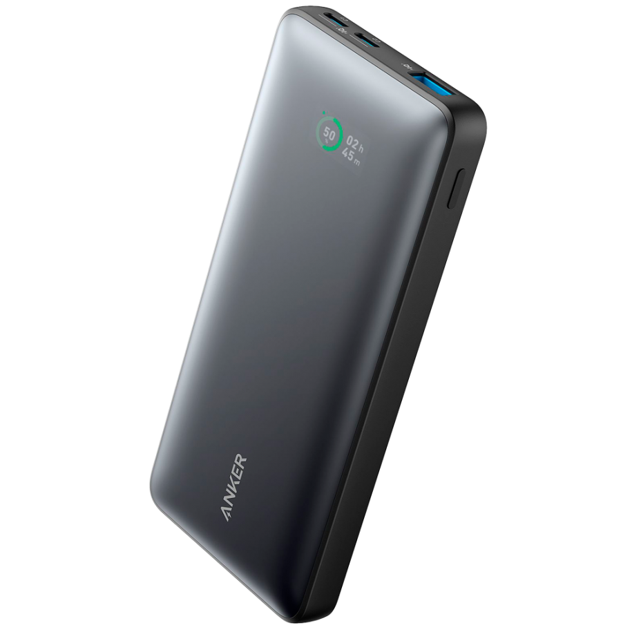 Anker ANK-A1249-B - Anker Power bank con pantalla, Capacidad 10000mAh,…