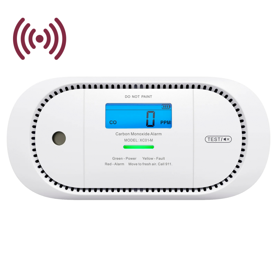 X-Sense XC01-M - Detector de CO autónomo X-Sense, Conexión con HUB…