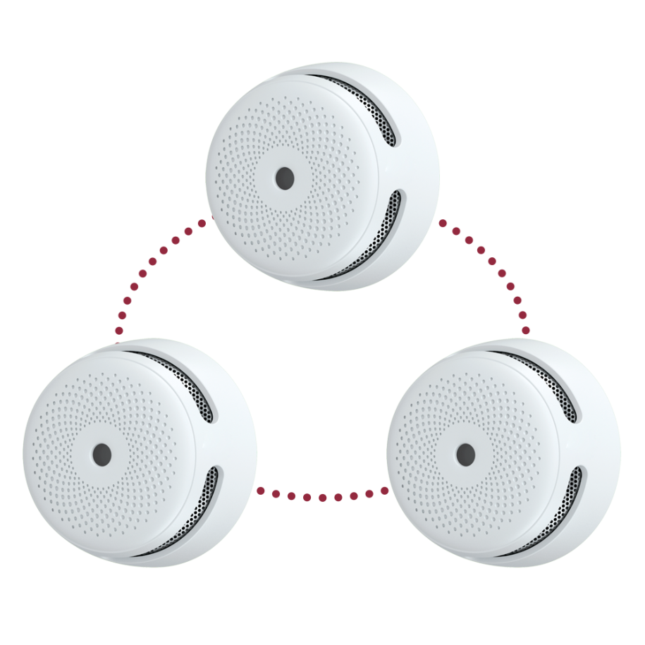 X-Sense XS01-WR-3PACK - Pack de 3 mini detector de humo autónomo X-Sense,…