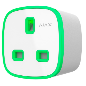 Ajax AJ-SOCKET-G-W - Enchufe inteligente tipo G con control remoto,…