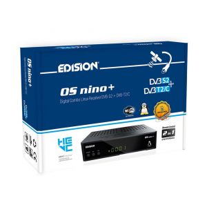 Edision OS NINO Linux Combo DVB-S2/T2 H265