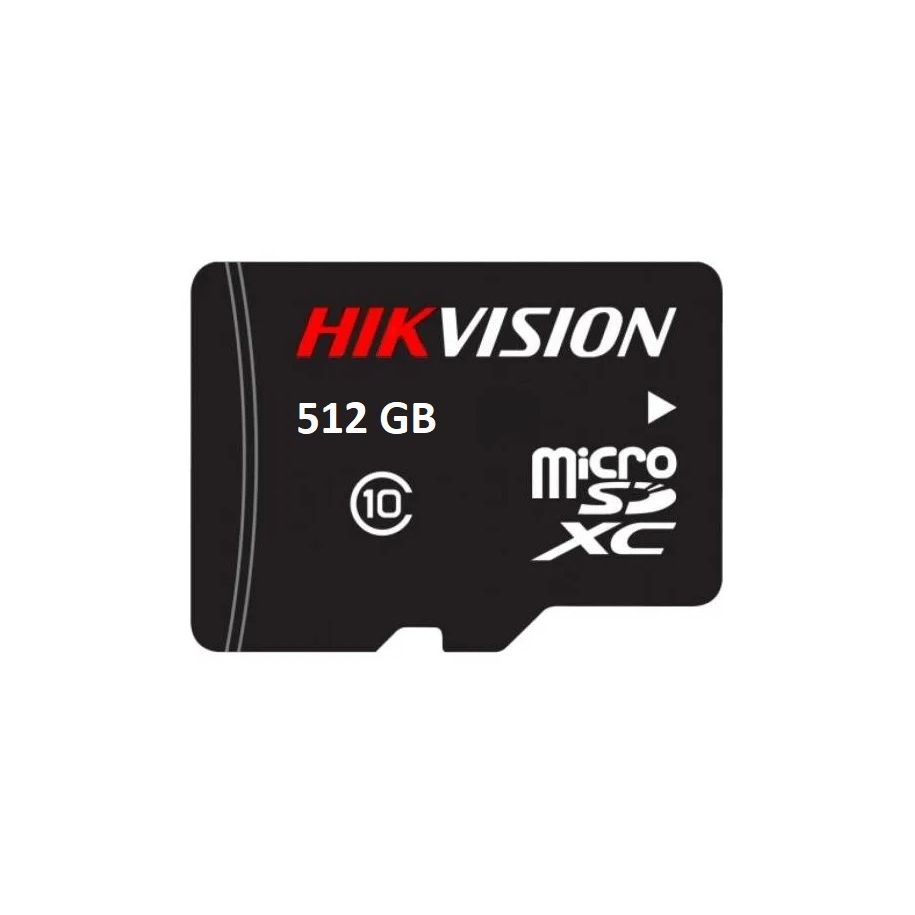 Hikvision HS-TF-L2(STD)/512G/P Cartão Hikvision Micro SD 512GB Série L2 CCTV especial