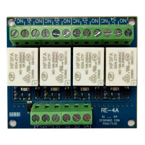 Gl-seguridad RE-4A24 Modules 4 relais. Alimentation 24 V