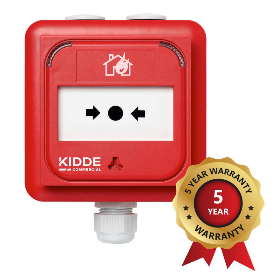 Kidde commercial KE-DM3010R-IP Bouton poussoir analogique…