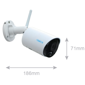 Reolink RL-ARGUS-B320-W - Reolink Camara WiFi a Batería, 2K / 3MP (2304 x…