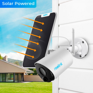 Reolink RL-ARGUS-ECO-B320-SOLARKIT - Reolink Camara WiFi a Batería con Panel Solar, 2K /…