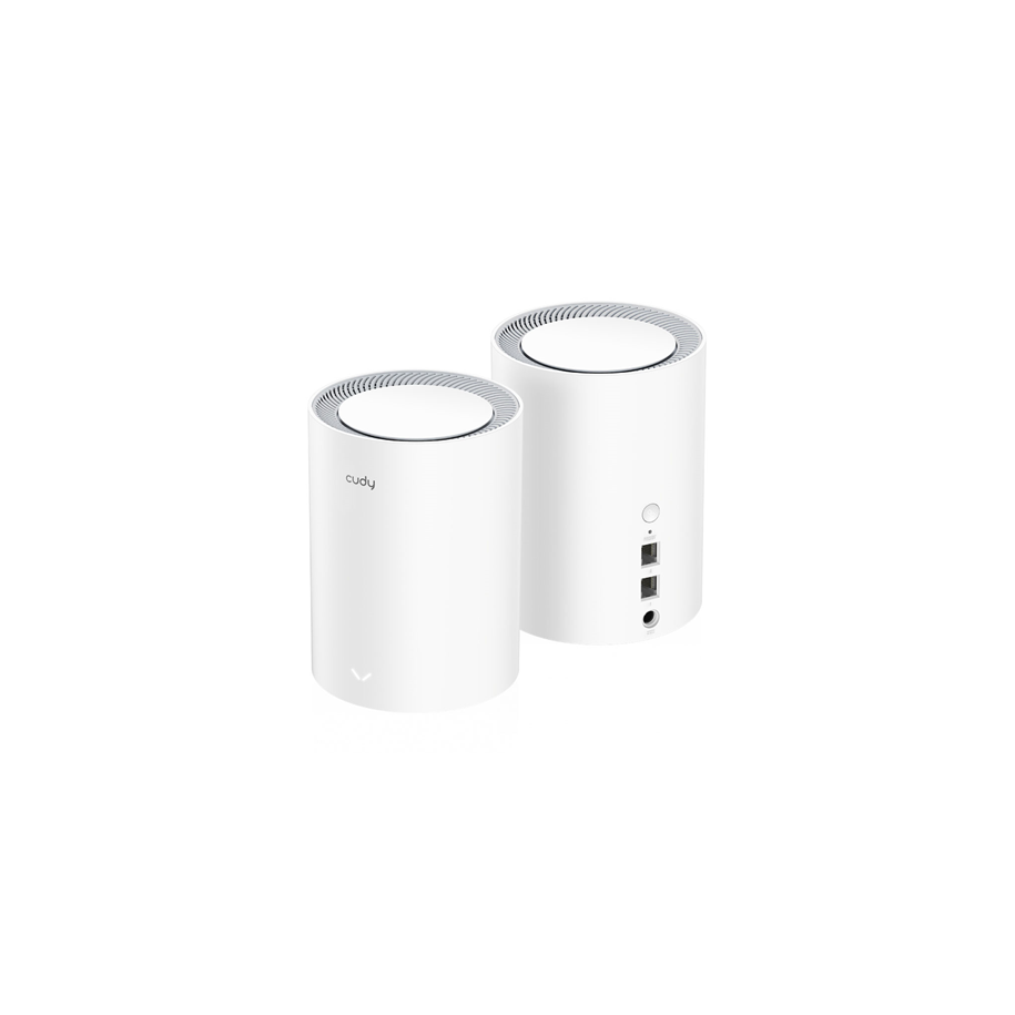 Cudy M1800(2-Pack) Sistema WiFi 6 mesh AX1800 de banda dupla