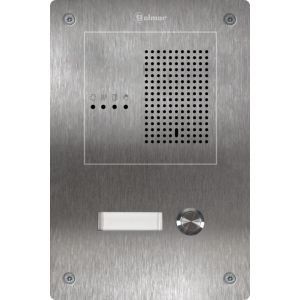 Golmar NX7101/A/G+ PLACA INOX NX7101/A/G+ 1P. INTERCOMUNICADOR PARA ÁREA DE REFÚGIO NX7101/A/G+