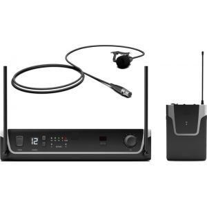 Golmar LX-306 KIT RADIO LAVALIER (FM). KIT AVEC MICROPHONE TYPE LAVALIER AVEC PACKAGE ET RÉCEPTEUR DIVERSITÉ UHF