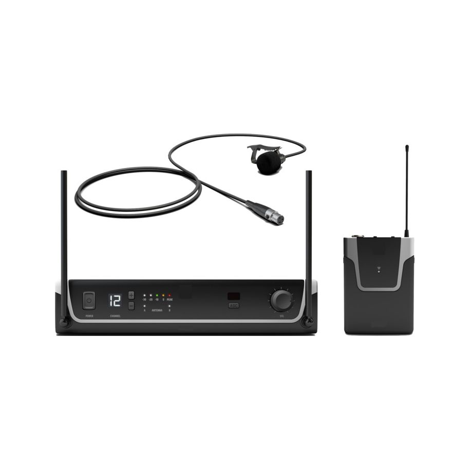 Golmar LX-306 KIT RADIO LAVALIER (FM). KIT AVEC MICROPHONE TYPE LAVALIER AVEC PACKAGE ET RÉCEPTEUR DIVERSITÉ UHF