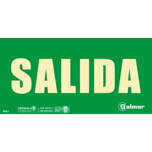 Golmar SE/SALIDA SEñALIZACION OPTICA "SALIDA". SEñALIZACIóN óPTICA "SALIDA"