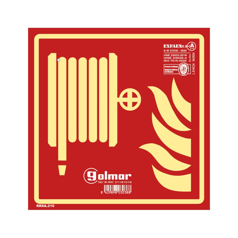 Golmar SE/B-INC-A OPTICAL SIGNALING BIE. OPTICAL SIGNALING "HOSE - BIE" TYPE "A"