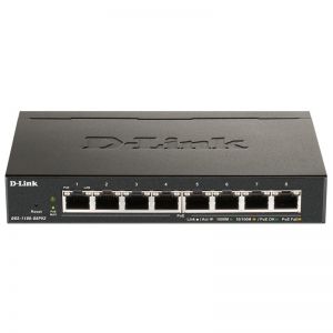 Switch PoE D-Link DGS-1100-08PV2/E 8xGb (64W)