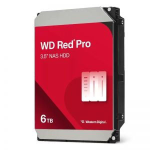 Western Digital WD6005FFBX 6 TB SATA6 256 MB Vermelho Pro