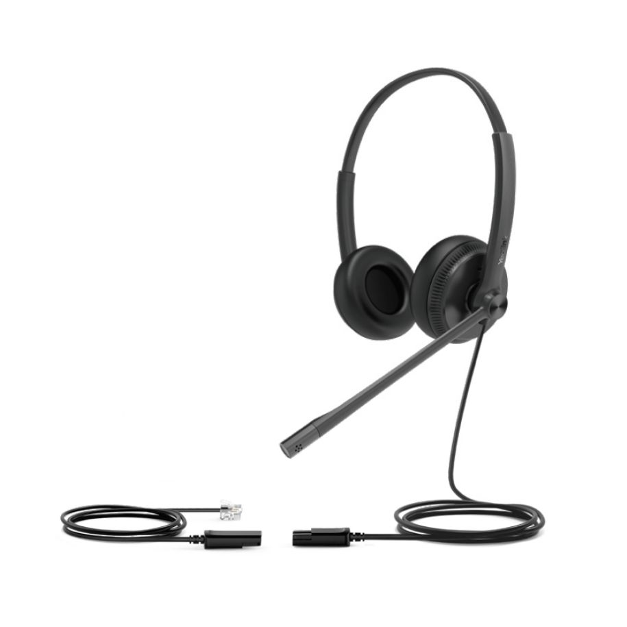 Câble RJ pour casque binaural double YEALINK YHS34