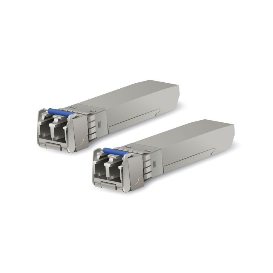 Mode mono du module SFP+ Ubiquiti UACC-OM-SM-10G-D-2