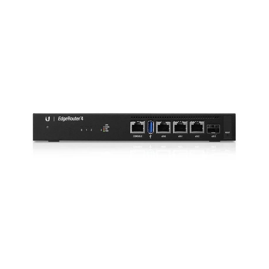 Roteador Ubiquiti ER-4 3xGbE 1xGb SFP Metal