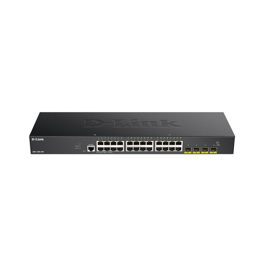 Commutateur D-Link DGS-1250-28X/E 24xGo+4x10G SFP+