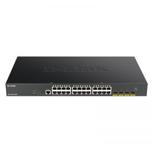 Switch D-Link DGS-1250-28XMP/E 24xGb PoE 4x10Gb